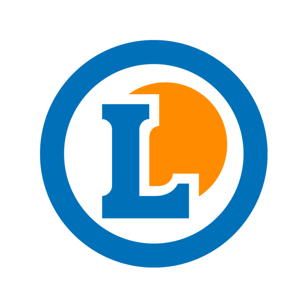 Logo Leclerc Bleu et orange