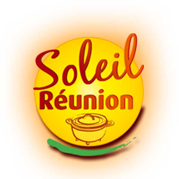 logo soleil réunion jaune et vert