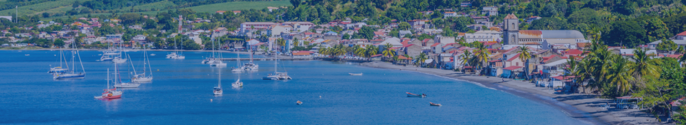 Paysage Plage Saint Pierre Martinique