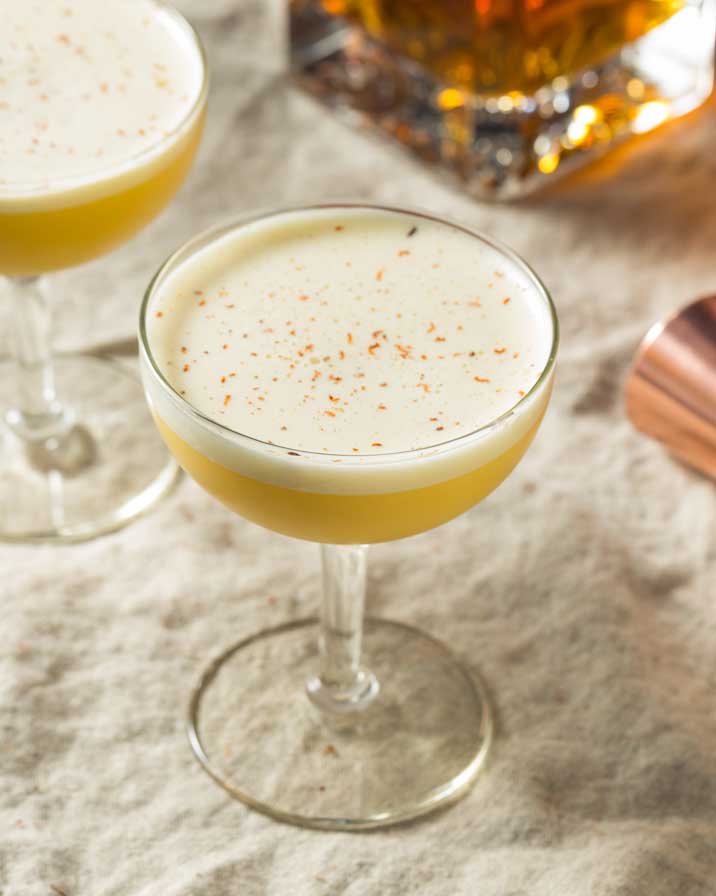 cocktail rhum sour