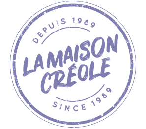 logo la maison creole violet