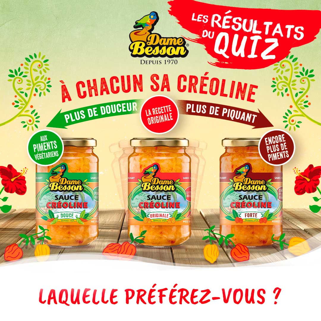 Résultats Quiz Créoline Macéo