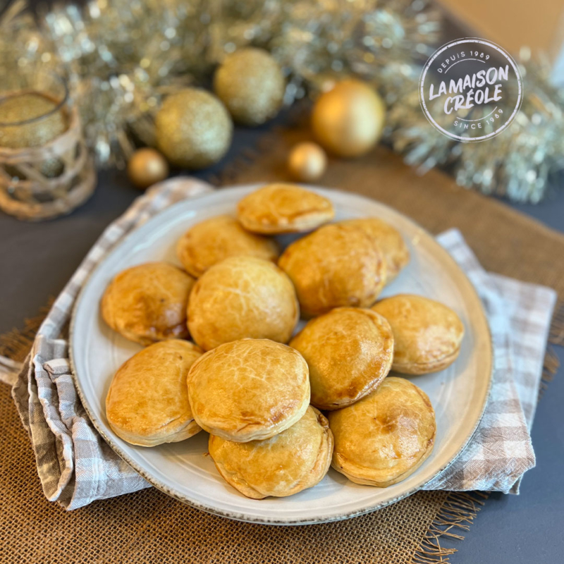 Recette de petits pâtés salés au jambon de Noël par Je Cuisine Créole
