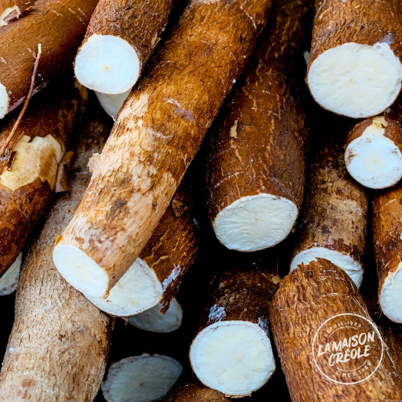 racines de manioc