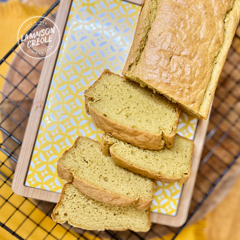 Recette sans gluten pain de mie à la banane plantain par Je Cuisine Créole