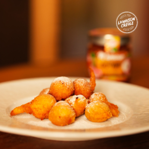 BEIGNETS CARNAVAL CREOLE CONFITURES MAMOUR par le chef leriche